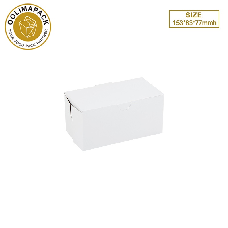 153*83*77mmh white cake box