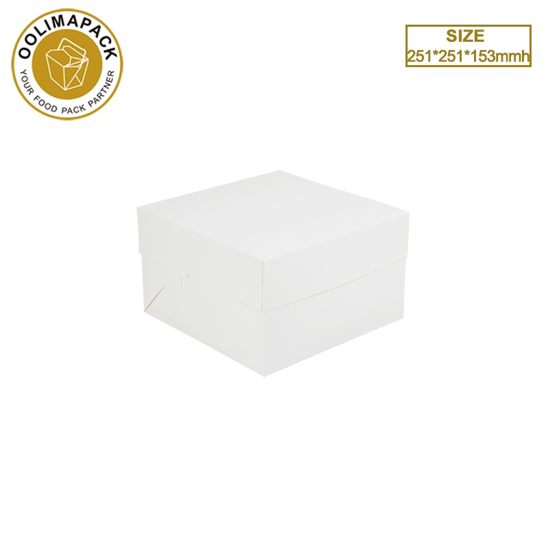 251*251*153mmh 白色蛋糕盒