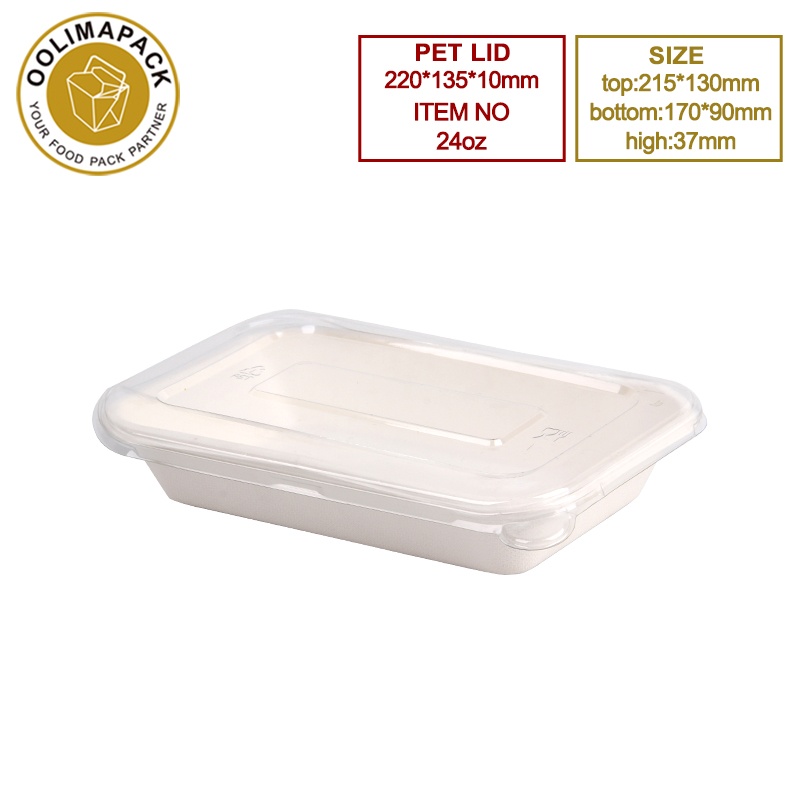 24oz Tray with PET lid