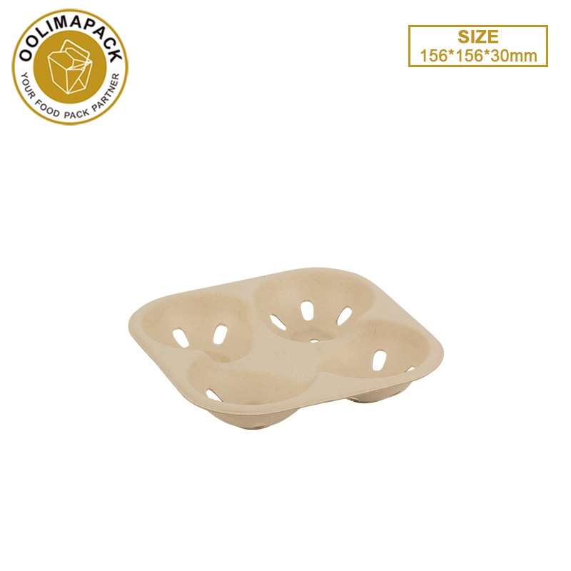 Bagasse fruit and vegetable tray