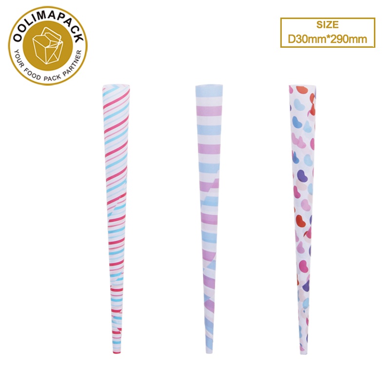 D30mm*290mm Cotton Candy Cone