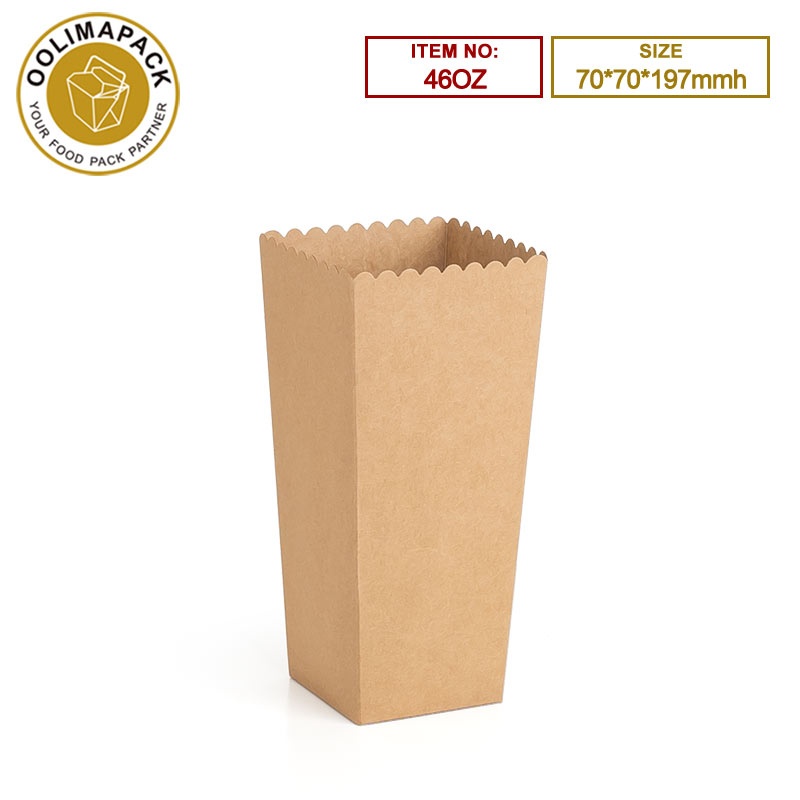 46OZ paper popcorn box
