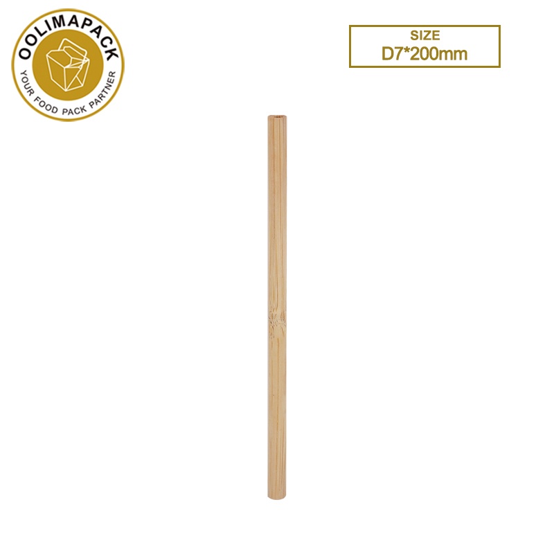 D7*200mm Bamboo straw