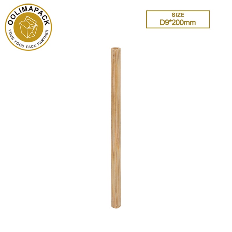 D9*200mm Bamboo straw