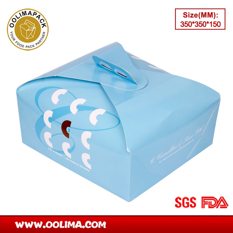 350*350*150mmh Cake box