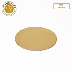 150*4mm 圆形金色蛋糕垫
