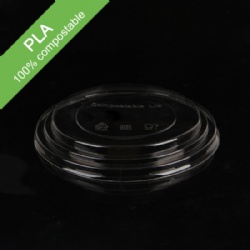 500ml Bamboo salad bowl with PLA lid (D150MM)