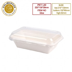 32oz Tray with PET lid