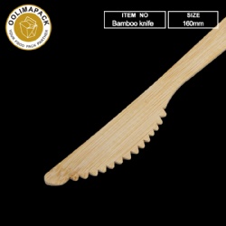 160mm Bamboo knife Bulk