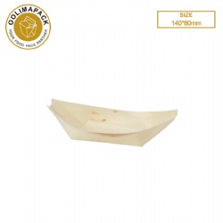 140*80mm Wooden Boat Tray