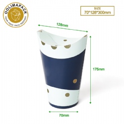 70*128*300mm French fries Cup