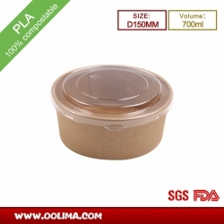 700ml Salad bowl with PLA lid