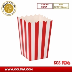 24OZ paper popcorn box