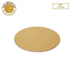 170*4mm round Golden cake mat