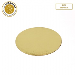 200*1mm round Golden cake mat