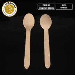 160mm Wooden spoon