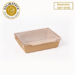 900ml Salad box with Anti-fog PET lid