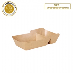 360ml Double  Boat Tray