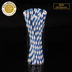 Paper Straw D6mm x 203mmh