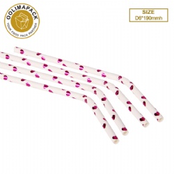 Paper Straw D6mm x 190mmh