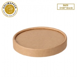 D100*16mmh Kraft Paper Lid