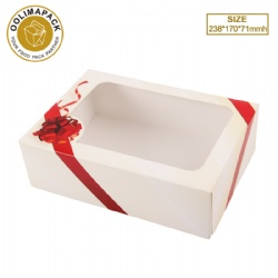 238*170*71mmh White Cake Box