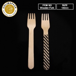 140mm Wooden fork