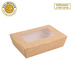 180*120*50mmh salad box with window