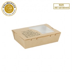 180*120*50mmh salad box with window