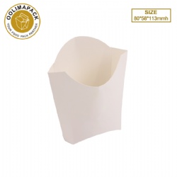 80*58*113mmh White French Fries Box