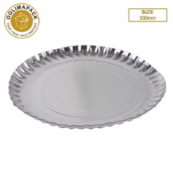 330mm Silver paper plate