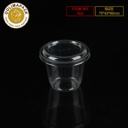 4oz PET sauce cup