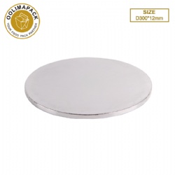 D300*12mm Thicken silver cake mat