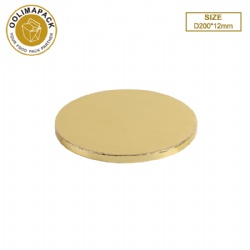 D200*12mm Thicken golden cake mat