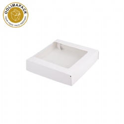 190*190*51mm Cake box with window