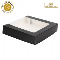 300*300*51mm Cake box with window