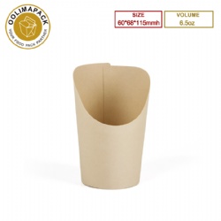 60*68*115mmh Bamboo Scoop Cup