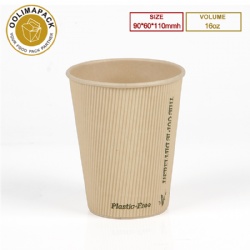 90*60*110mmh Bamboo Paper Cup