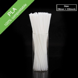 PLA Straw D6mmx230mmh