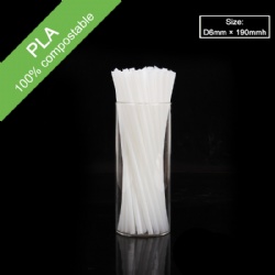 PLA Straw D6mmx190mmh