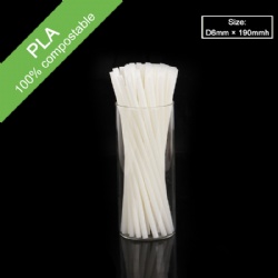 PLA Straw D6mmx190mmh