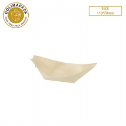 110*70mm Wooden Boat Tray