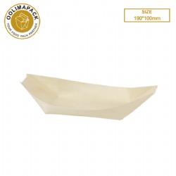 190*100mm Wooden Boat Tray