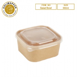 650ml Square Salad Bowl