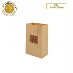 Bakery bag with window