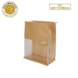 Bakery bag with window