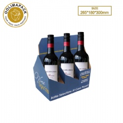 265*180*300mmh 6 Bottle Wine Carrier