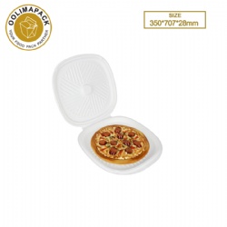 350*707*28mm  Bagasse pizza box