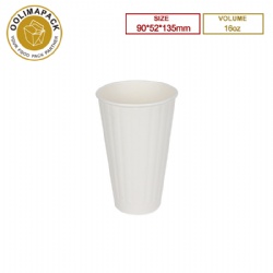 16oz double wall paper cup