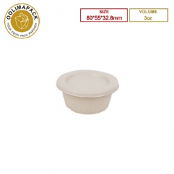 3oz Bagasse sauce cup